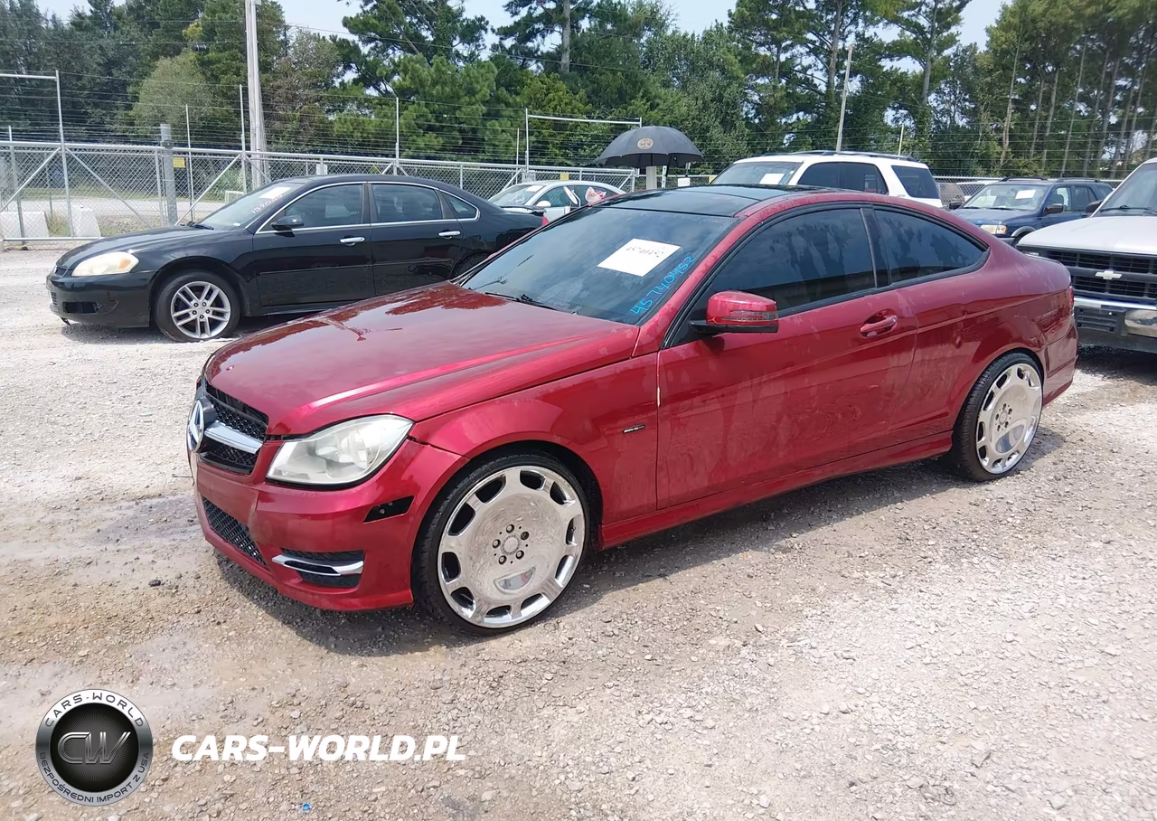 2012 Mercedes-Benz C 250 VIN:WDDGJ4HBXCF921612 - 2