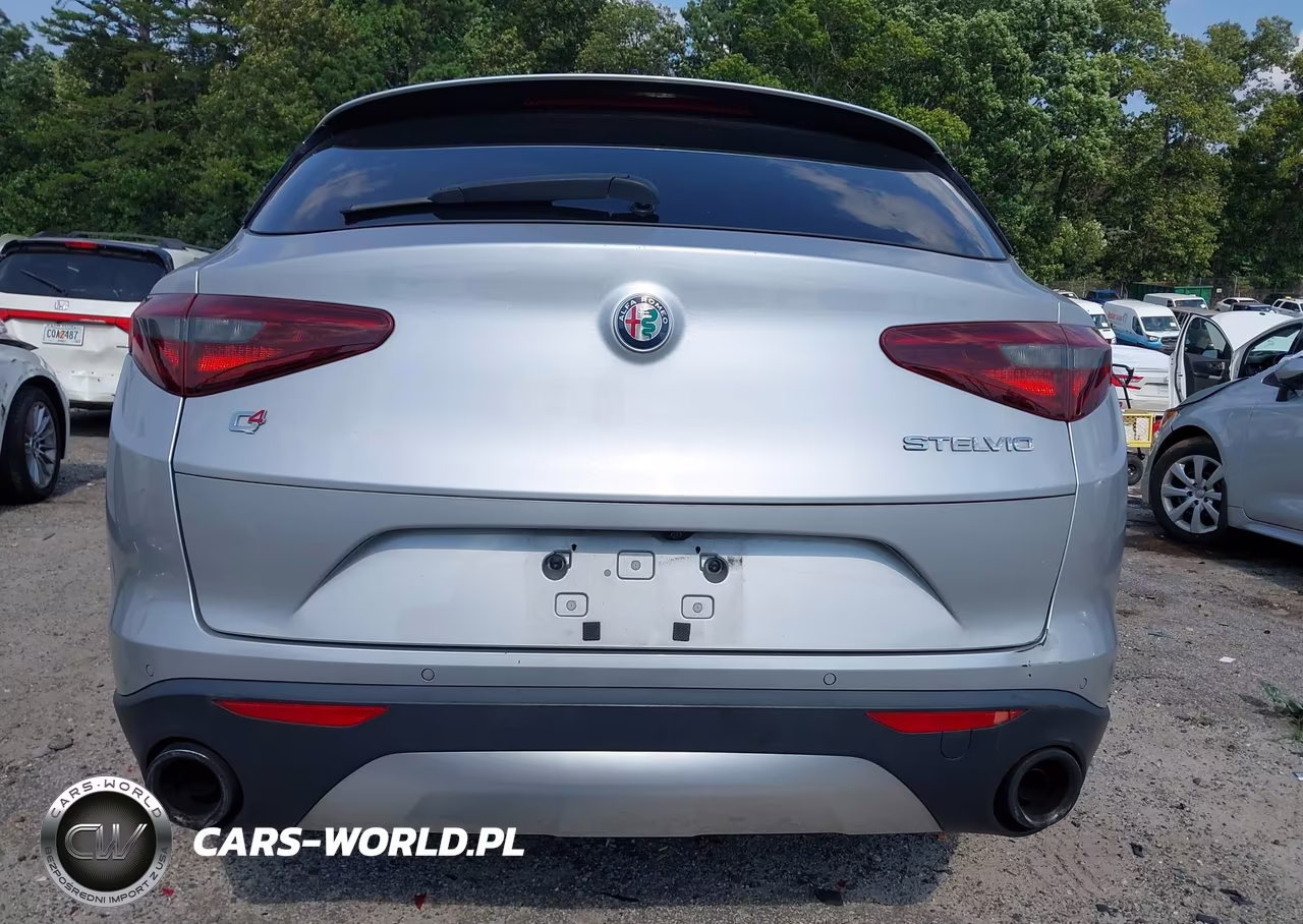 2018 Alfa Romeo Stelvio Ti Awd VIN:ZASFAKBN8J7B87371 - 16