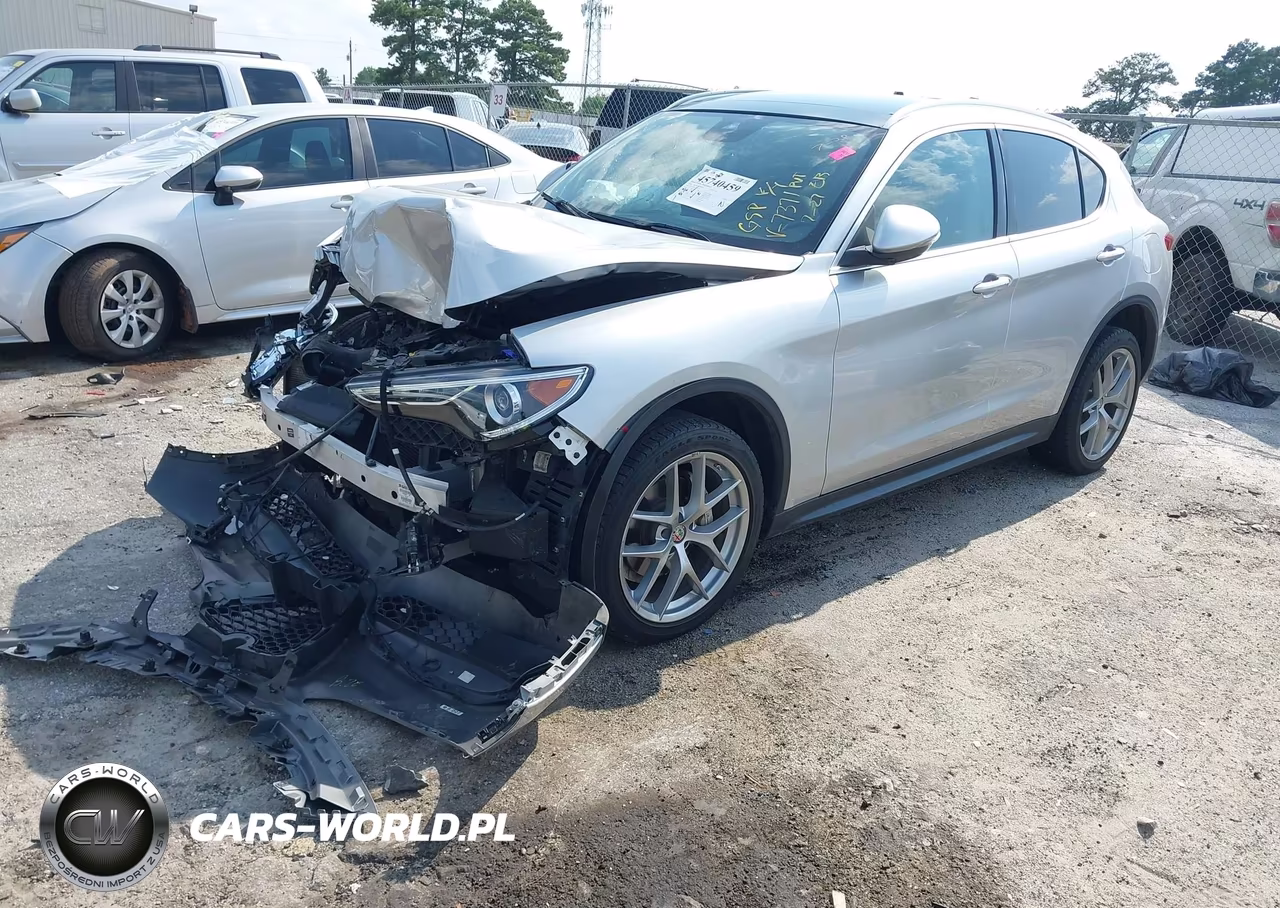 2018 Alfa Romeo Stelvio Ti Awd VIN:ZASFAKBN8J7B87371 - 2
