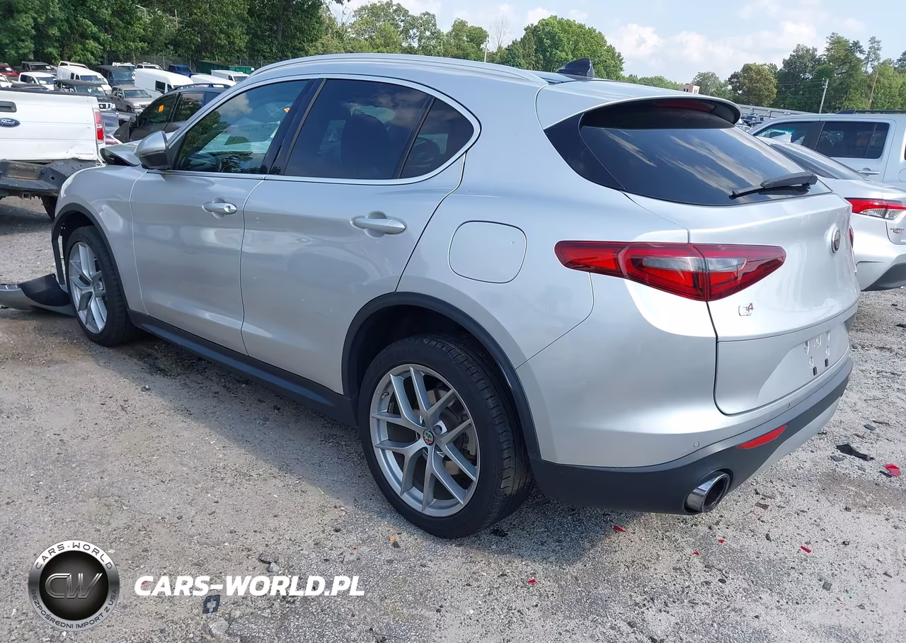 2018 Alfa Romeo Stelvio Ti Awd VIN:ZASFAKBN8J7B87371 - 3