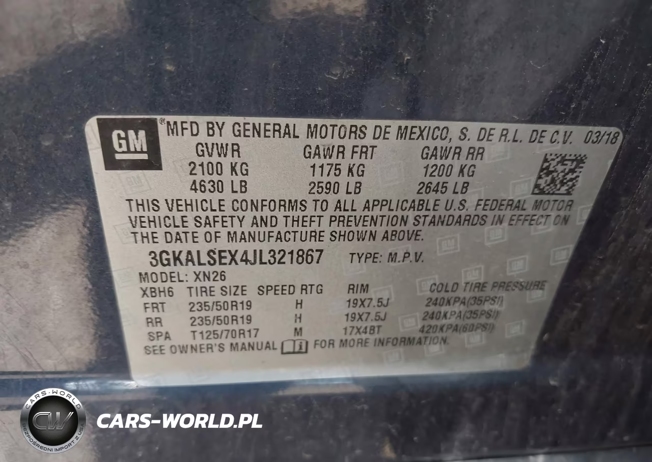 2018 GMC Terrain Denali VIN:3GKALSEX4JL321867 - 9