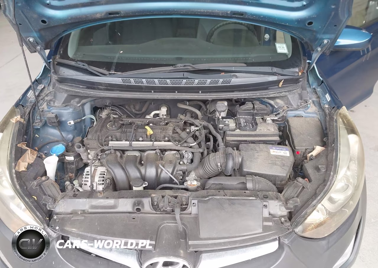 2014 Hyundai Elantra Se VIN:KMHDH4AE5EU047144 - 10