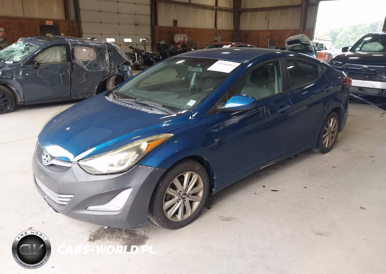 2014 Hyundai Elantra Se VIN:KMHDH4AE5EU047144 - 2