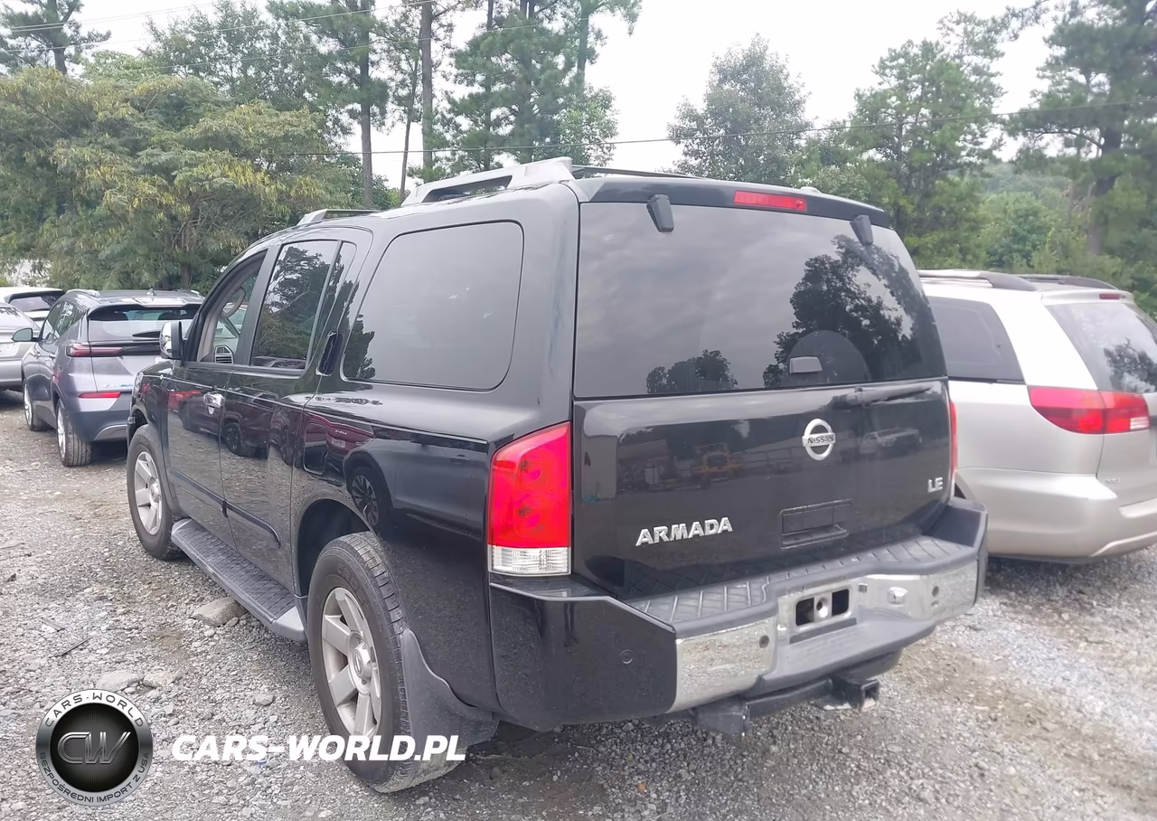2005 Nissan Armada Le VIN:5N1AA08A55N725873 - 3