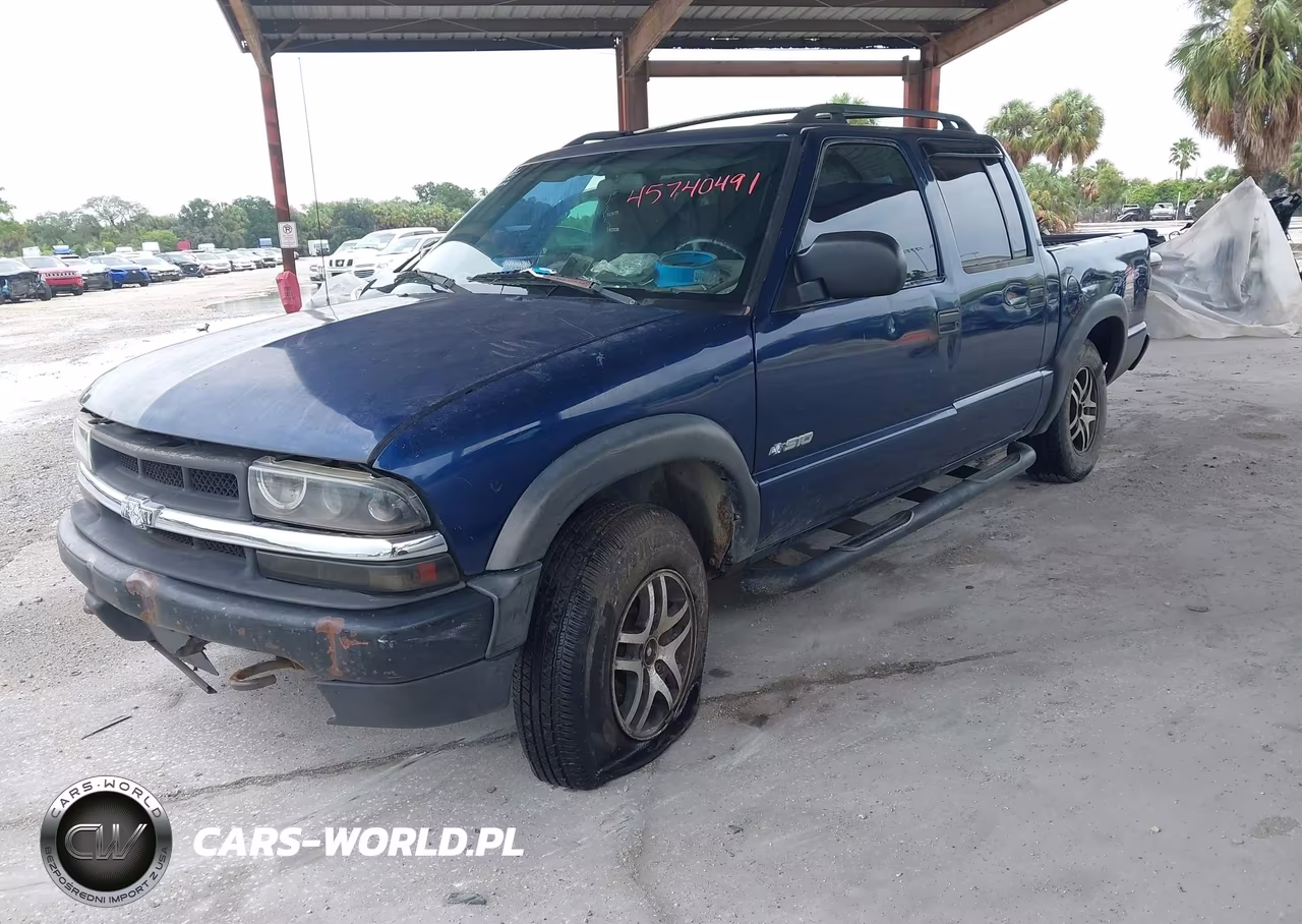 2004 Chevrolet S-10 Ls VIN:1GCDT13XX4K109535 - 2