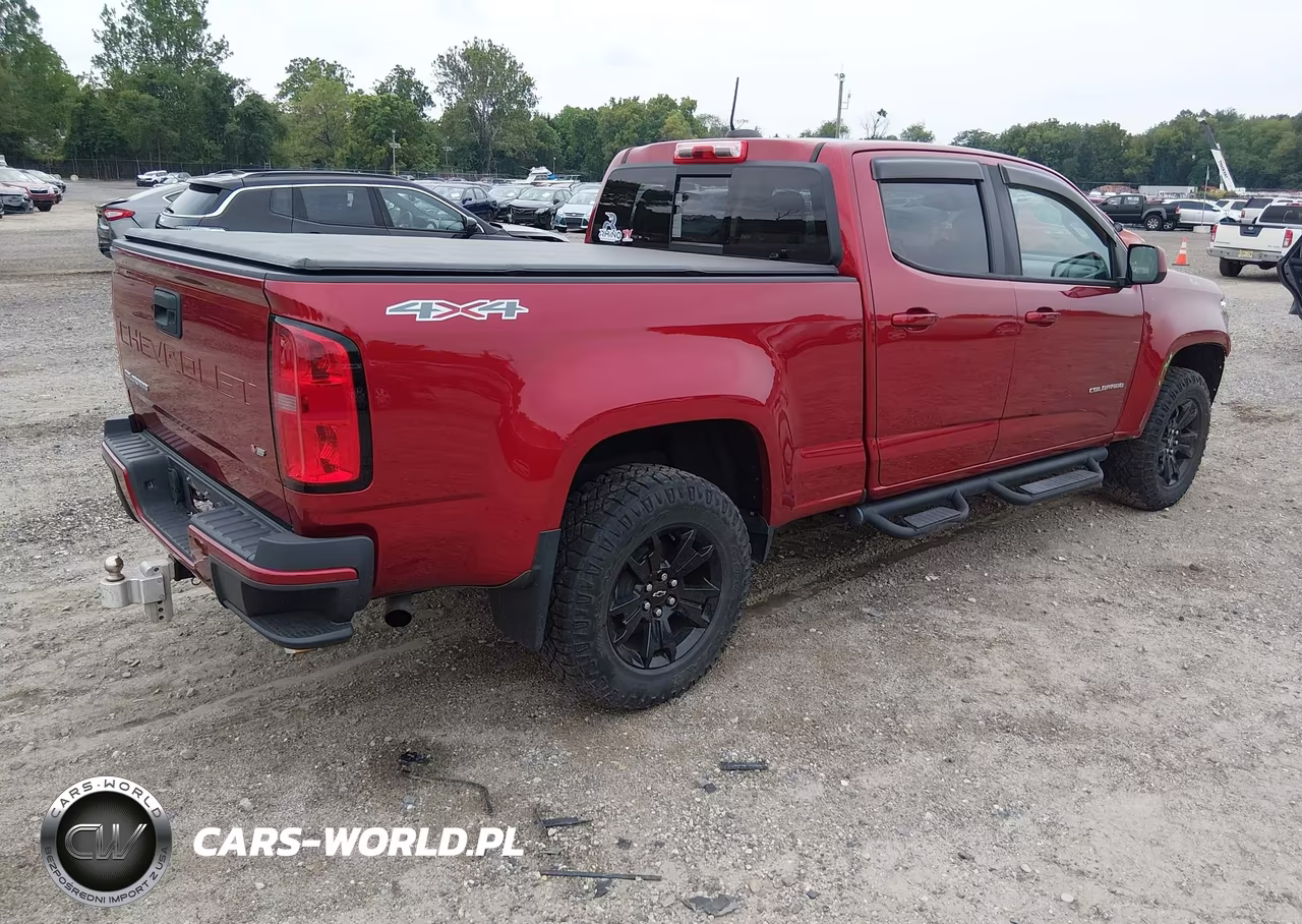 2021 Chevrolet Colorado 4Wd Long Box Lt VIN:1GCGTCEN4M1296684 - 4