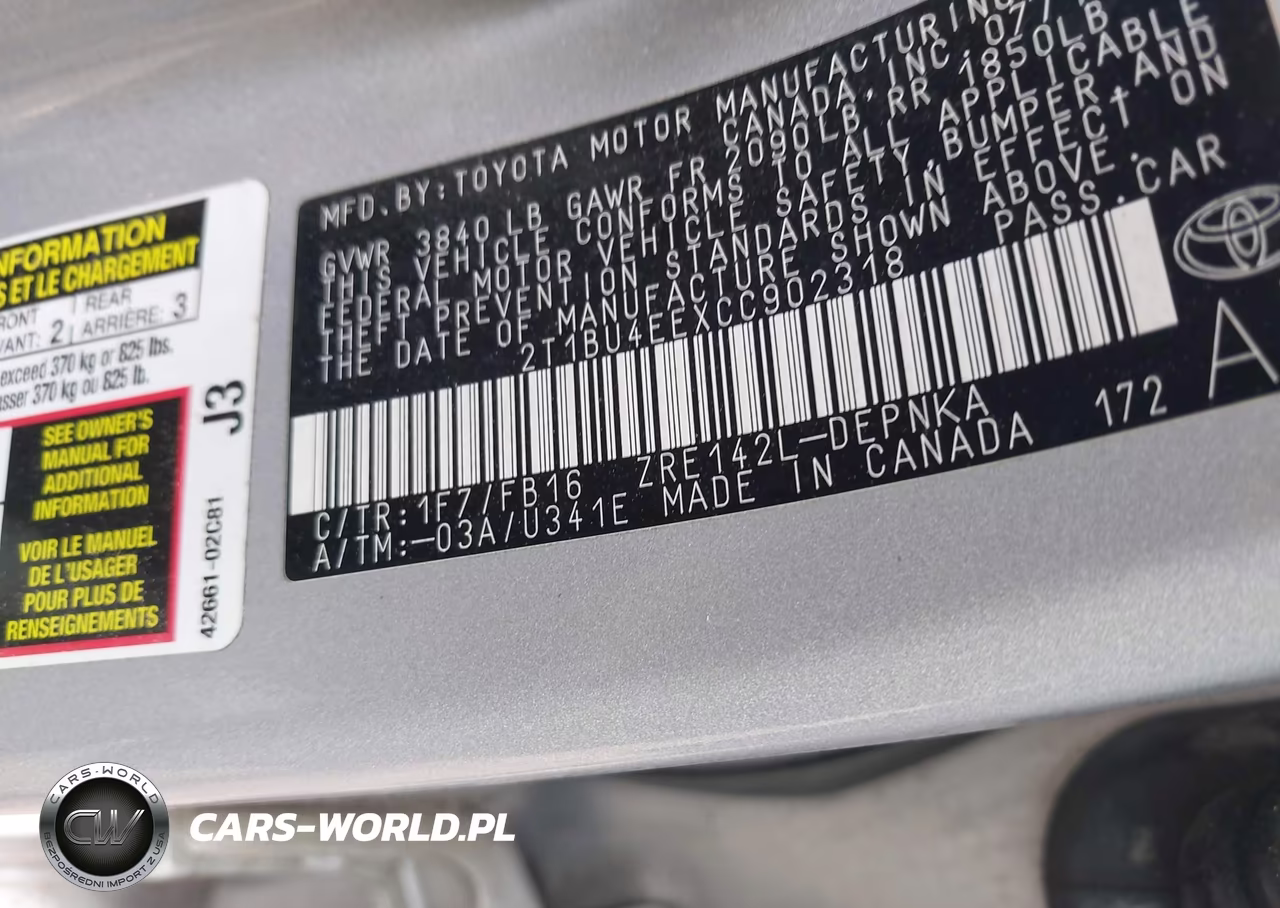 2012 Toyota Corolla Le VIN:2T1BU4EEXCC902318 - 9