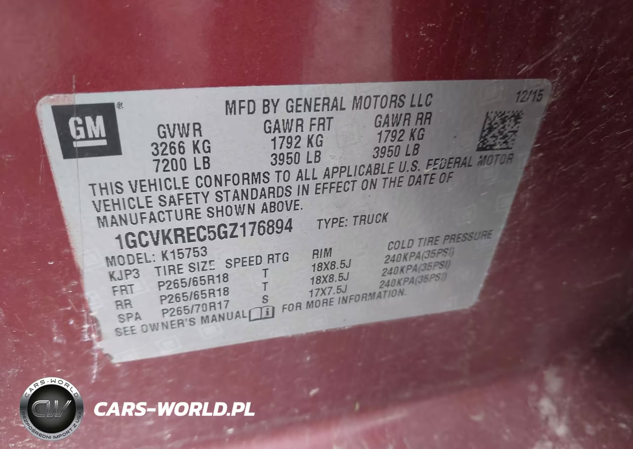 2016 Chevrolet Silverado 1500 Lt VIN:1GCVKREC5GZ176894 - 9