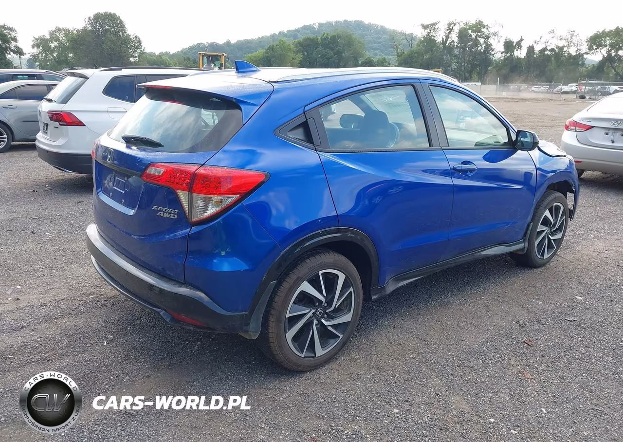 2019 Honda Hr-V Sport VIN:3CZRU6H12KG734997 - 4