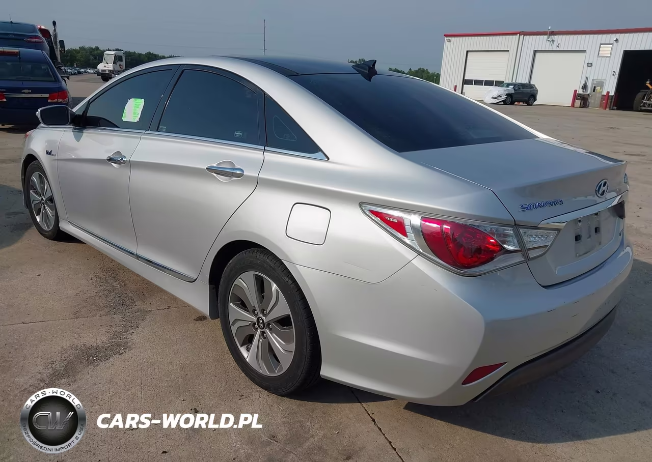 2015 Hyundai Sonata Hybrid Limited VIN:KMHEC4A49FA051890 - 3