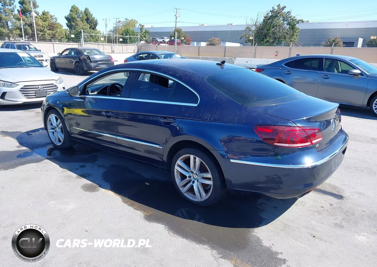 2013 Volkswagen Cc 2.0T Lux VIN:WVWRP7AN1DE502885 - 3