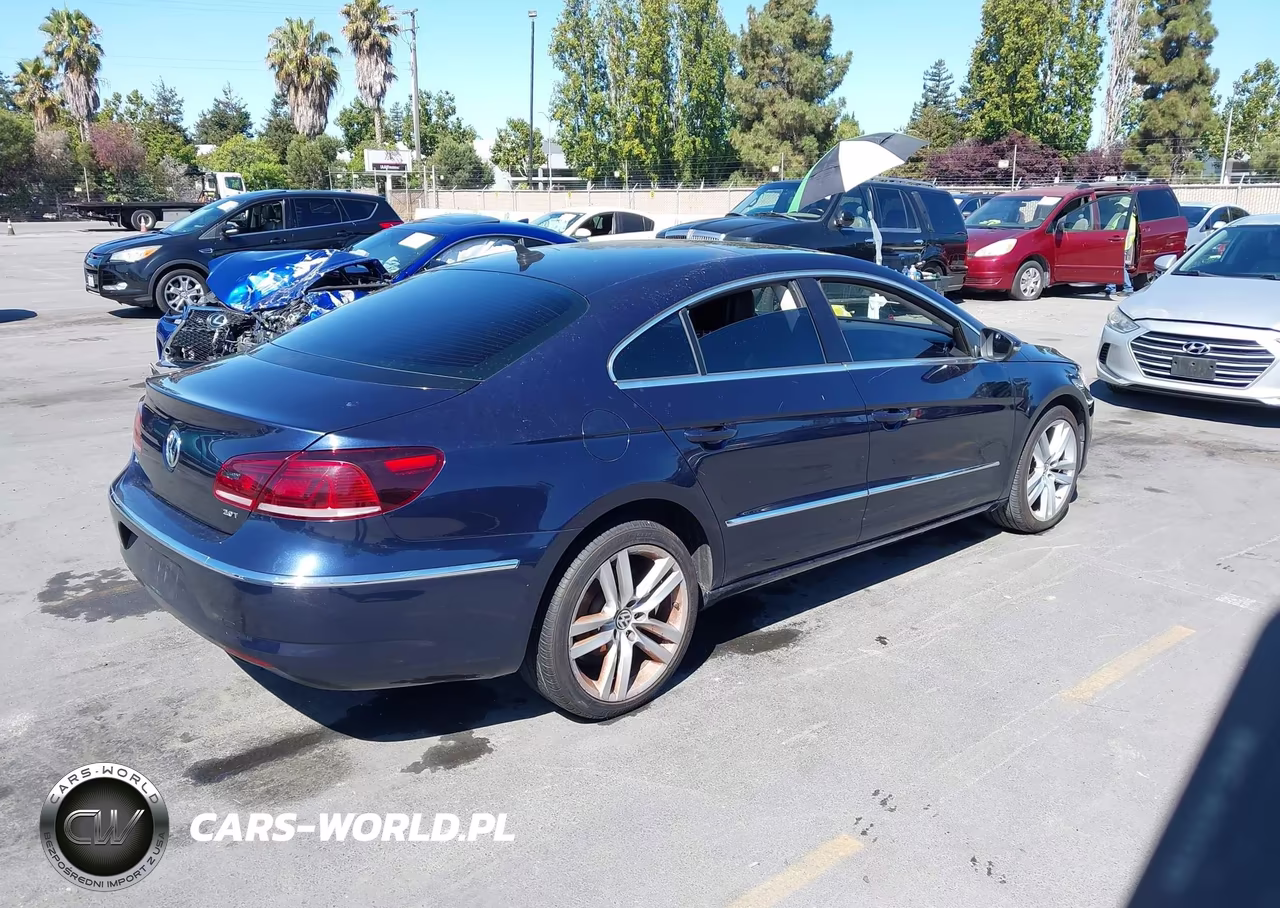 2013 Volkswagen Cc 2.0T Lux VIN:WVWRP7AN1DE502885 - 4