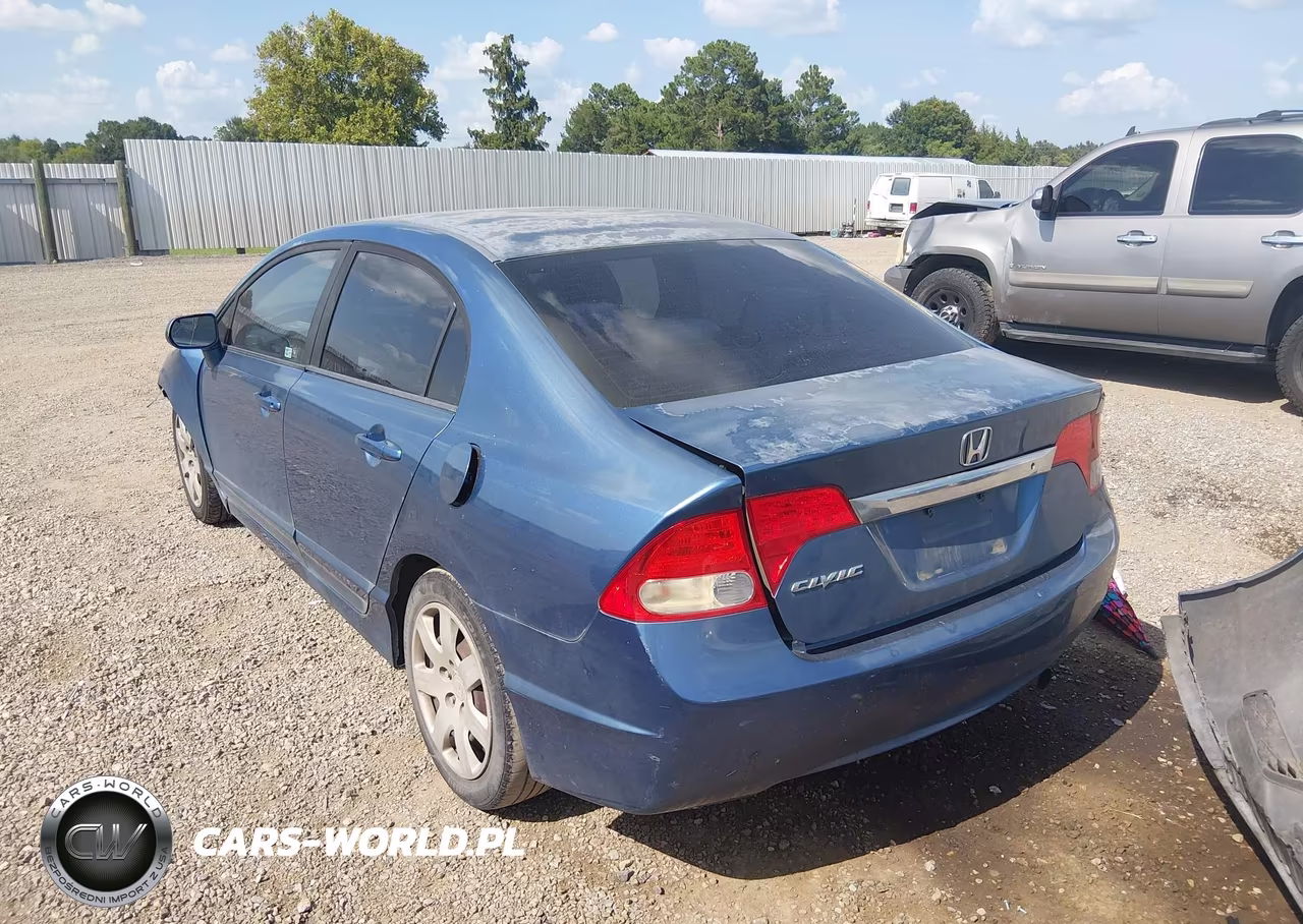 2011 Honda Civic Lx VIN:19XFA1F51BE037696 - 3
