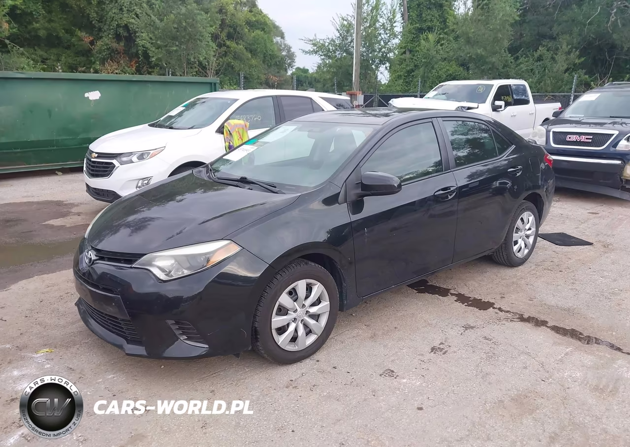 2016 Toyota Corolla Le VIN:5YFBURHE5GP447831 - 2