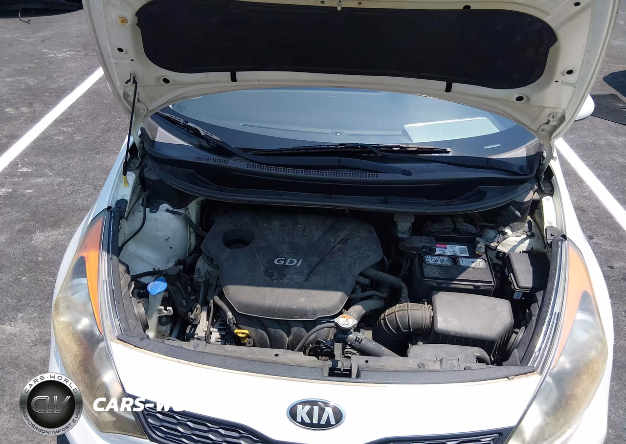 2013 Kia Rio Lx VIN:KNADM5A30D6169155 - 10