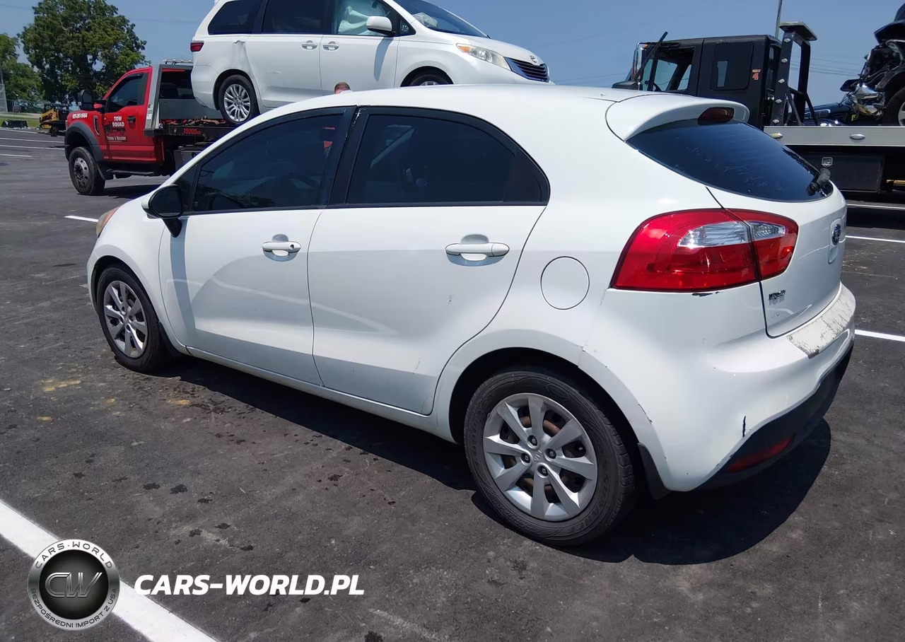 2013 Kia Rio Lx VIN:KNADM5A30D6169155 - 3