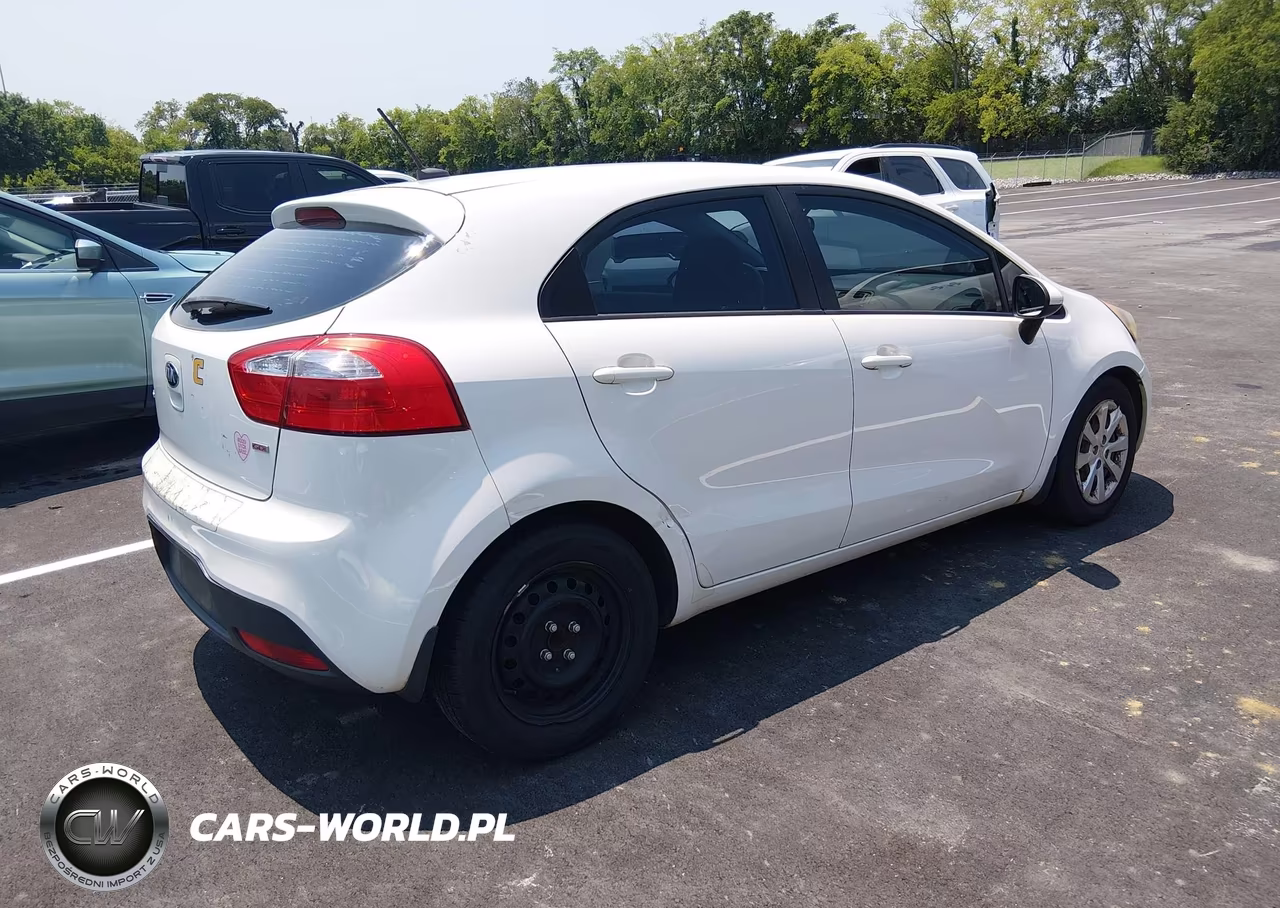 2013 Kia Rio Lx VIN:KNADM5A30D6169155 - 4