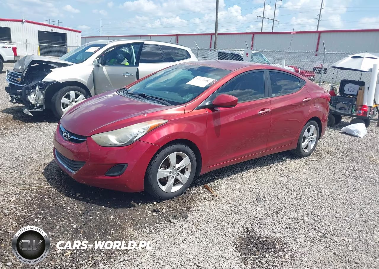 2013 Hyundai Elantra Gls VIN:5NPDH4AE5DH385527 - 2