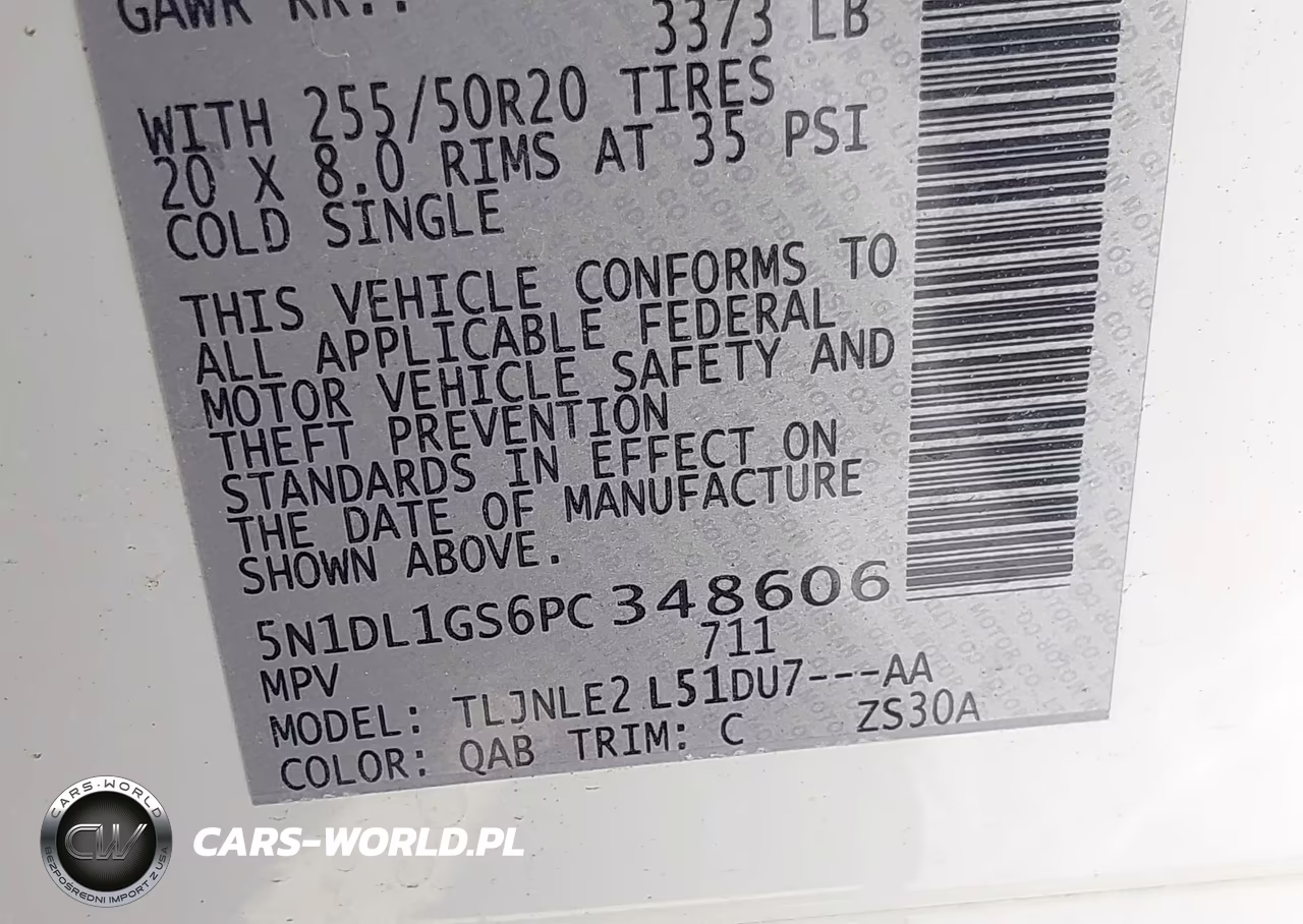 2023 Infiniti Qx60 Sensory Awd VIN:5N1DL1GS6PC348606 - 9