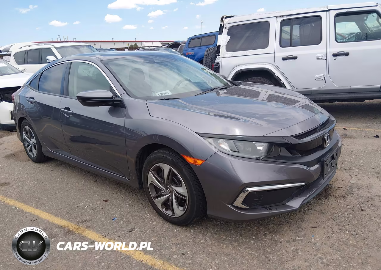 2020 Honda Civic Lx VIN:19XFC2F62LE210295 - 1