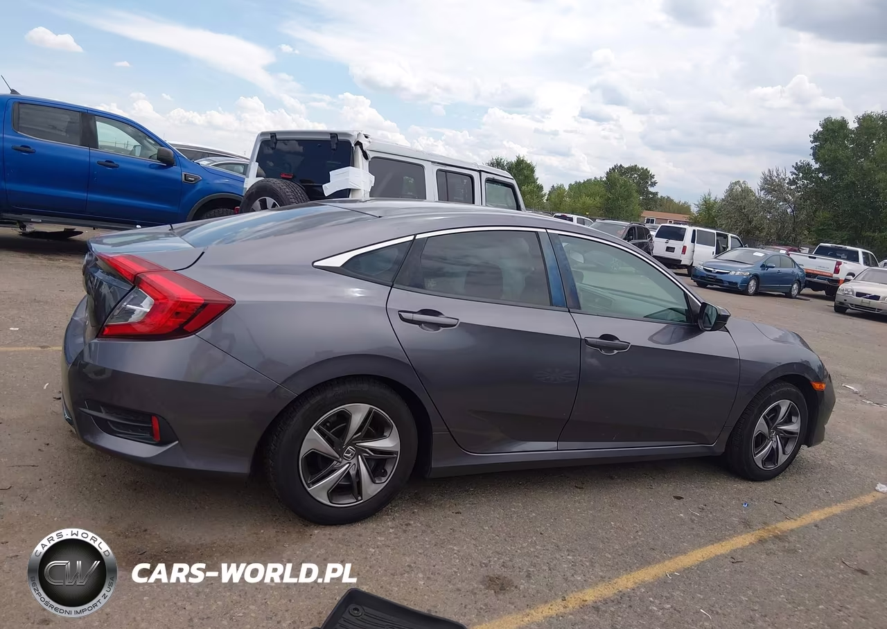 2020 Honda Civic Lx VIN:19XFC2F62LE210295 - 12