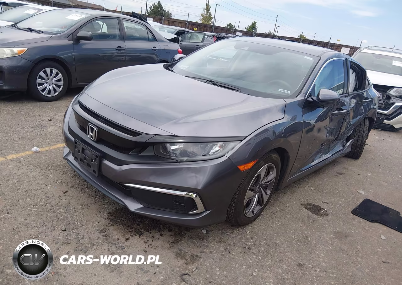 2020 Honda Civic Lx VIN:19XFC2F62LE210295 - 2