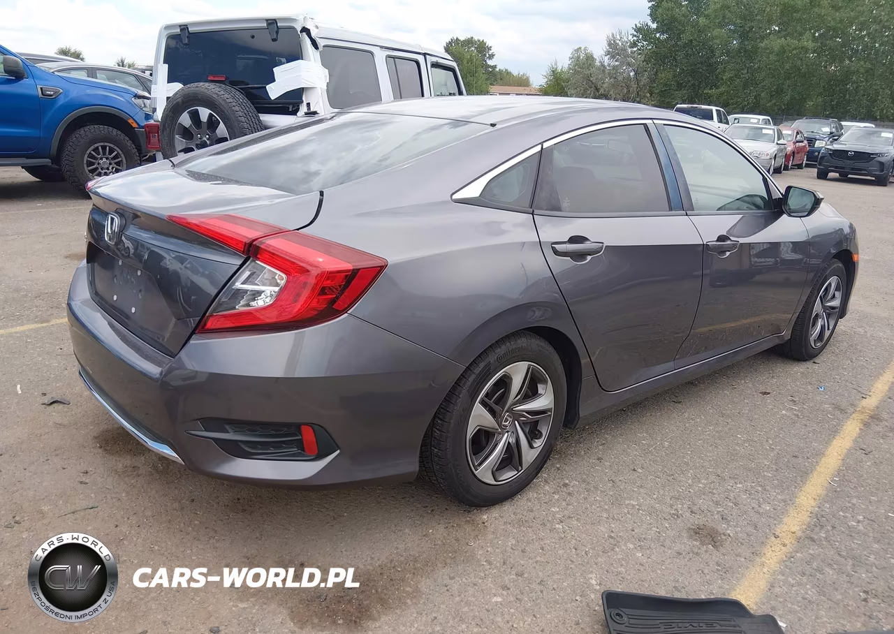 2020 Honda Civic Lx VIN:19XFC2F62LE210295 - 4