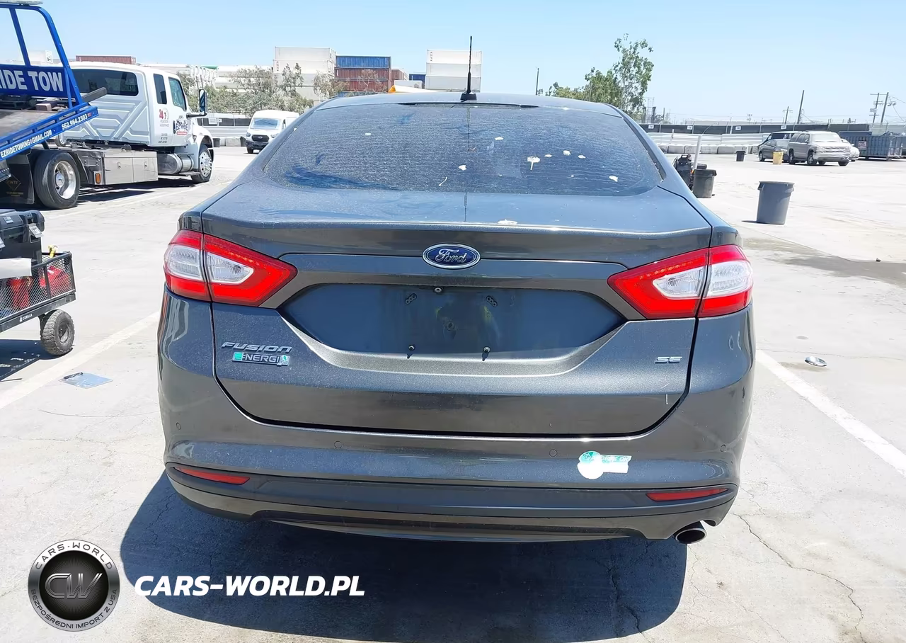 2016 Ford Fusion Energi Se Luxury VIN:3FA6P0PU8GR305065 - 16