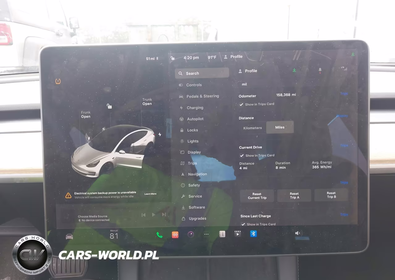 2021 Tesla Model 3 Standard Range Plus Rear-Wheel Drive VIN:5YJ3E1EA0MF919316 - 7