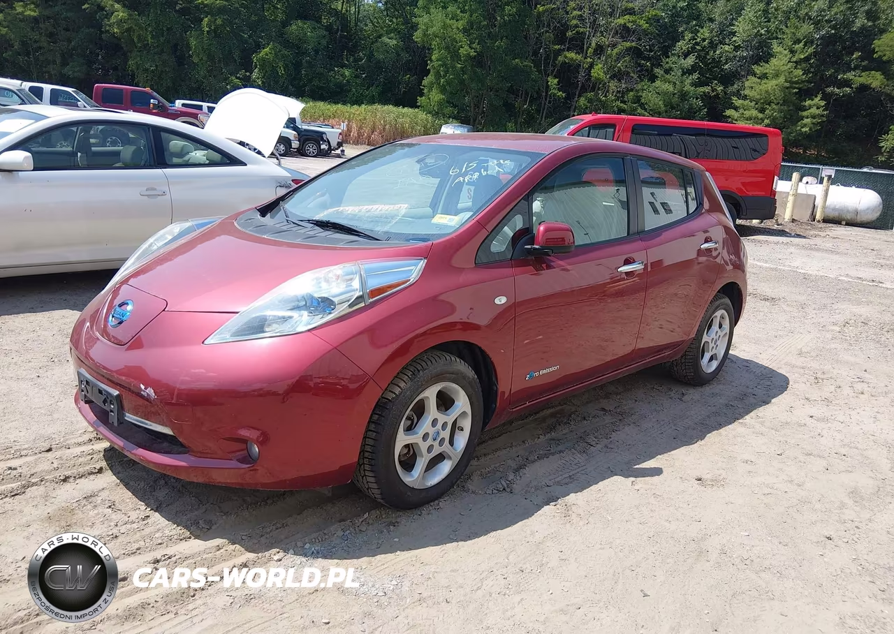 2011 Nissan Leaf Sl VIN:JN1AZ0CP4BT006424 - 2
