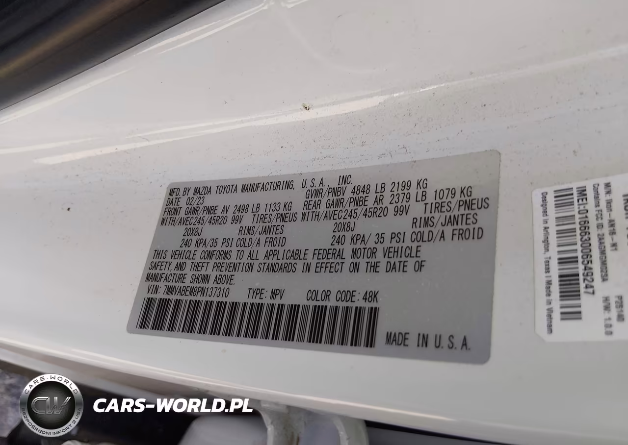 2023 Mazda Cx-50 2.5 S Premium Plus VIN:7MMVABEM8PN137310 - 9