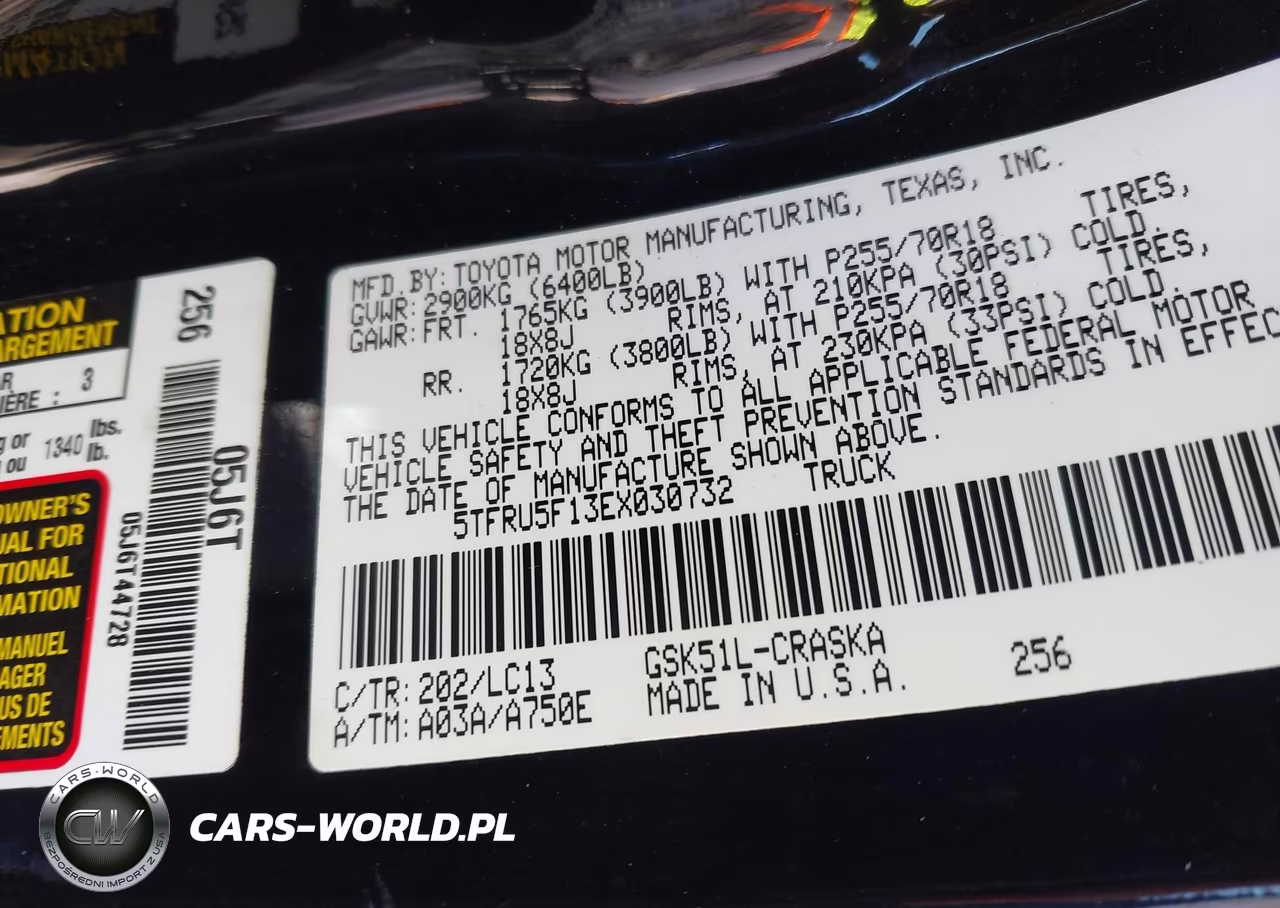 2014 Toyota Tundra Sr V6 VIN:5TFRU5F13EX030732 - 9