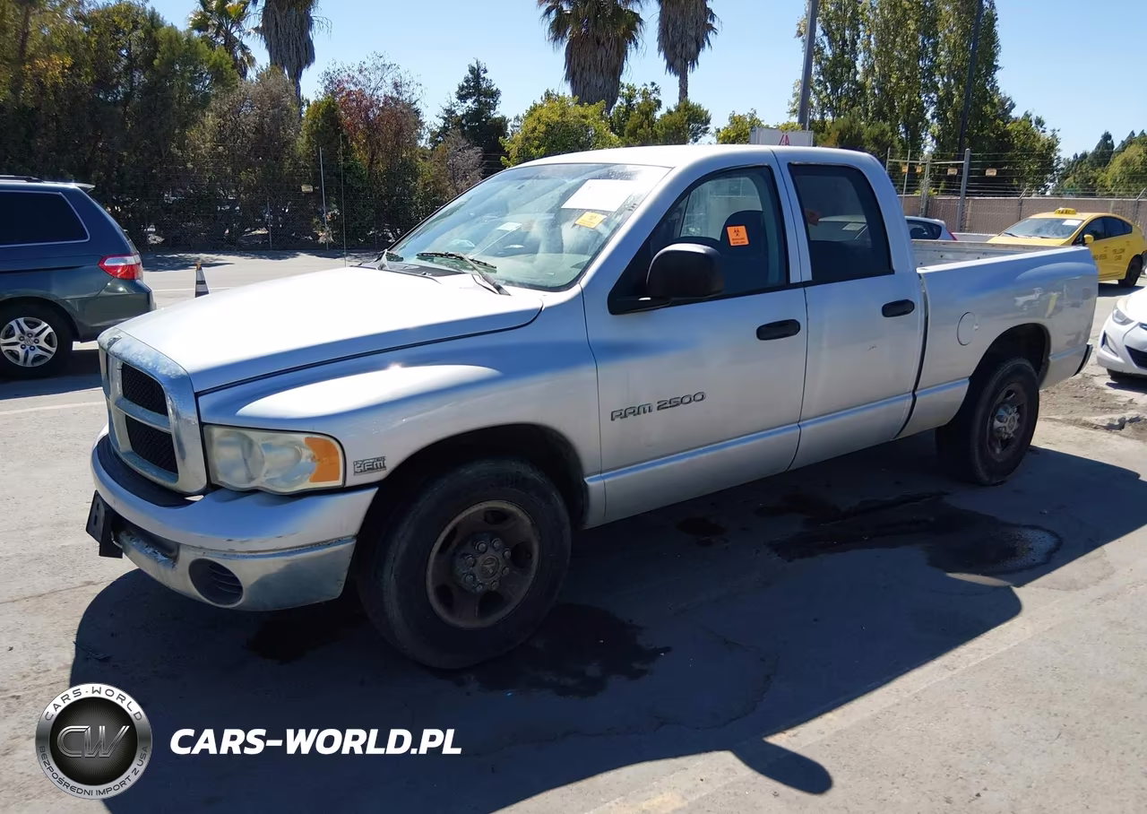 2003 Dodge Ram 2500 Slt-Laramie-St VIN:3D7KA28D63G825734 - 2