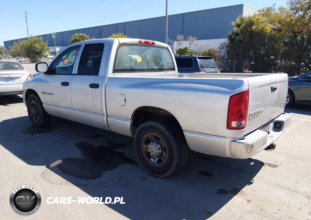 2003 Dodge Ram 2500 Slt-Laramie-St VIN:3D7KA28D63G825734 - 3