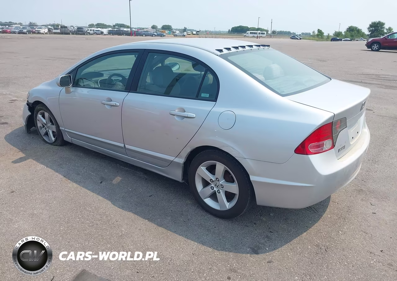 2007 Honda Civic Lx VIN:1HGFA165X7L075640 - 3