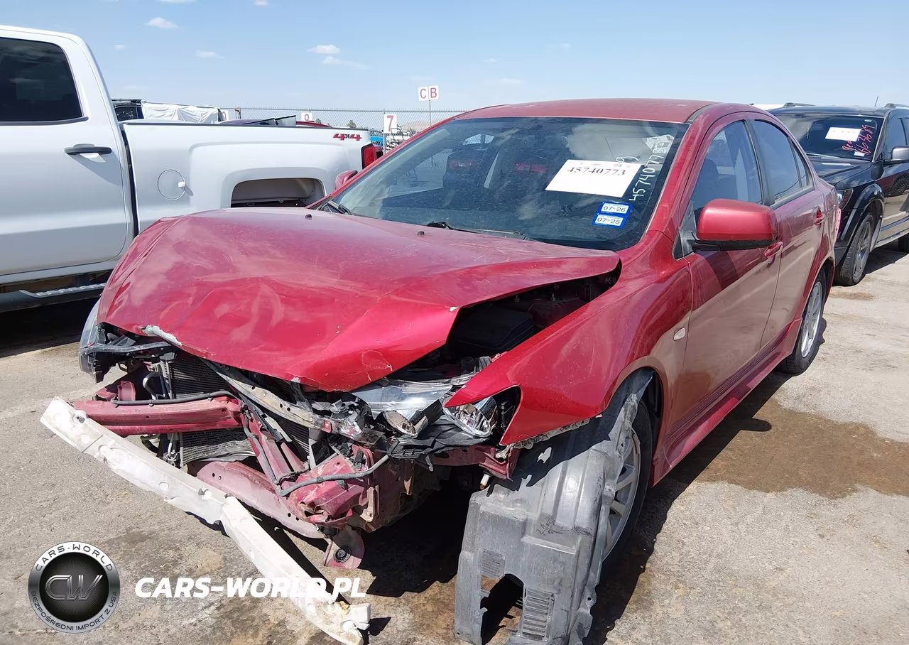 2014 Mitsubishi Lancer Es VIN:JA32U2FU2EU017058 - 2