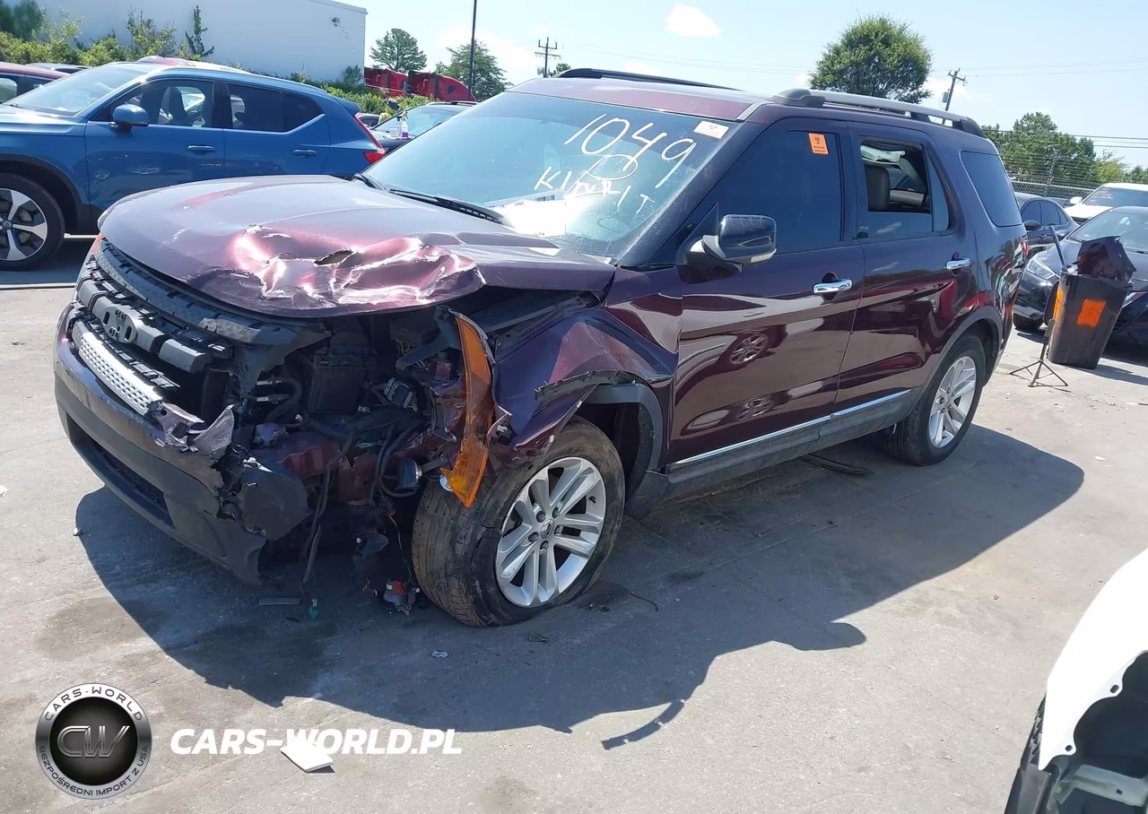 2011 Ford Explorer Xlt VIN:1FMHK7D84BGA71049 - 2