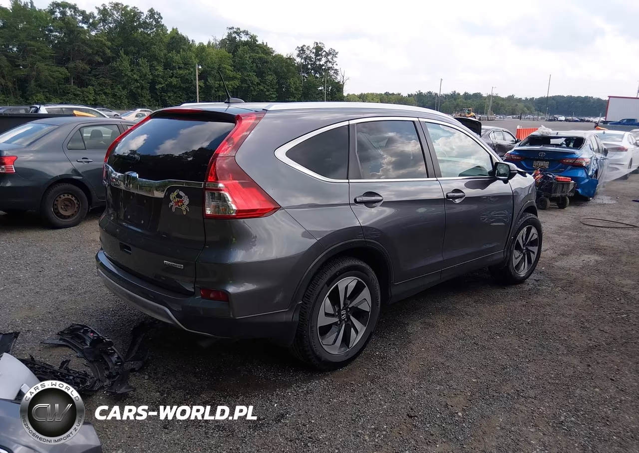 2015 Honda Cr-V Touring VIN:5J6RM3H93FL020776 - 4