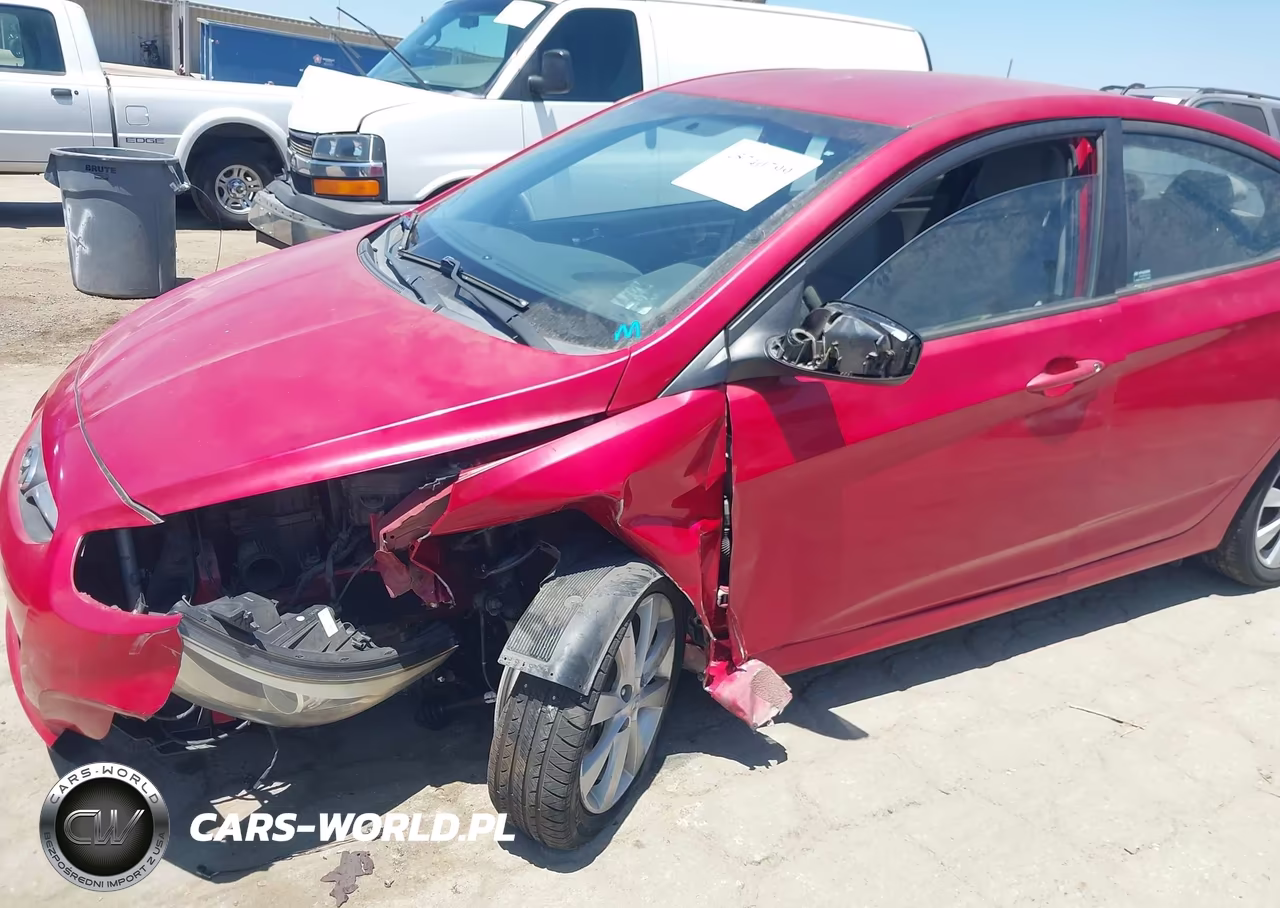 2014 Hyundai Accent Gls VIN:KMHCU4AE0EU624542 - 6