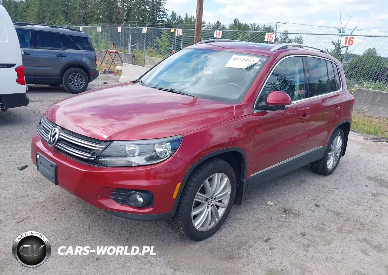 2013 Volkswagen Tiguan Se VIN:WVGBV3AX0DW113579 - 2