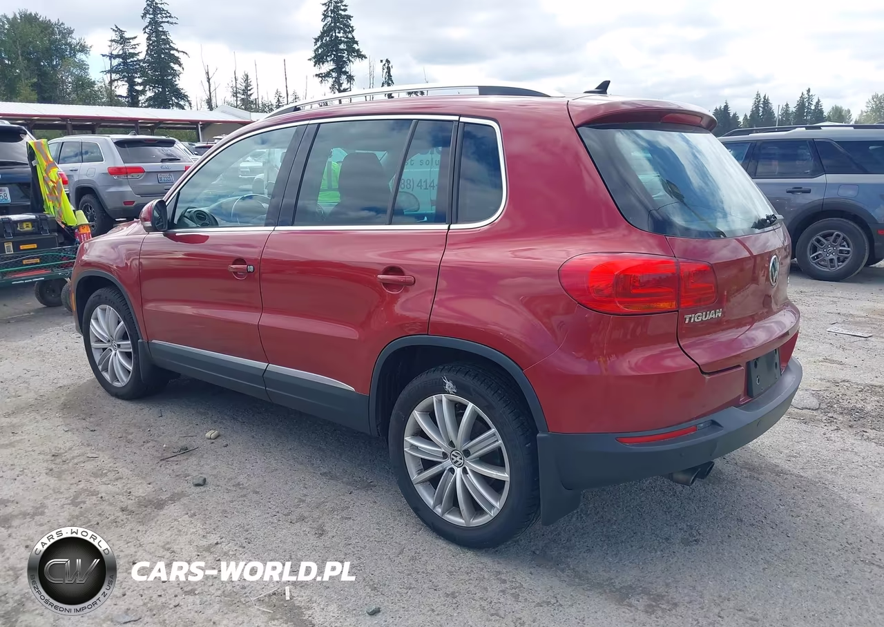 2013 Volkswagen Tiguan Se VIN:WVGBV3AX0DW113579 - 3