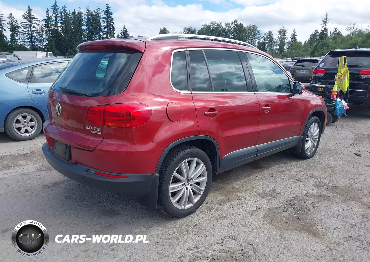 2013 Volkswagen Tiguan Se VIN:WVGBV3AX0DW113579 - 4