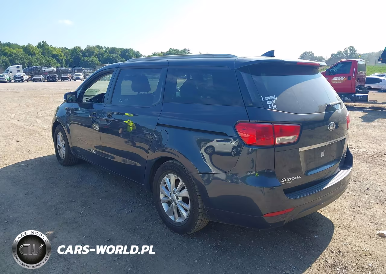 2015 Kia Sedona Lx VIN:KNDMB5C11F6075437 - 3