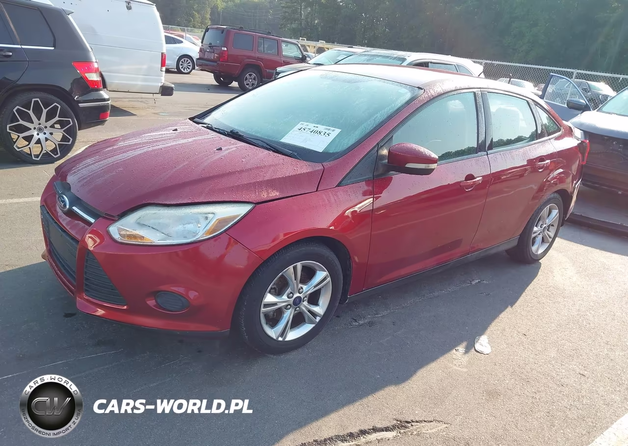 2014 Ford Focus Se VIN:1FADP3F29EL192019 - 2