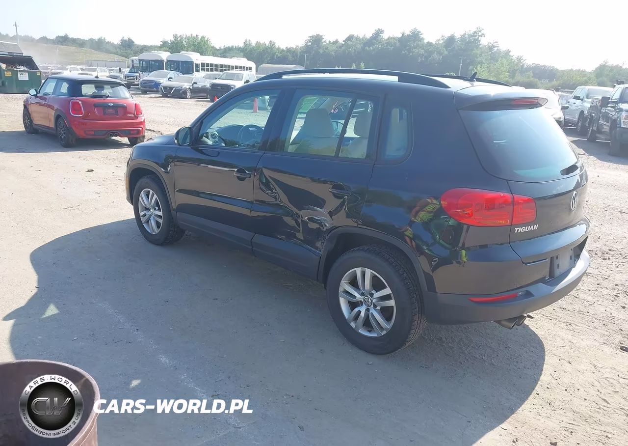 2016 Volkswagen Tiguan S VIN:WVGBV7AX2GW581311 - 3