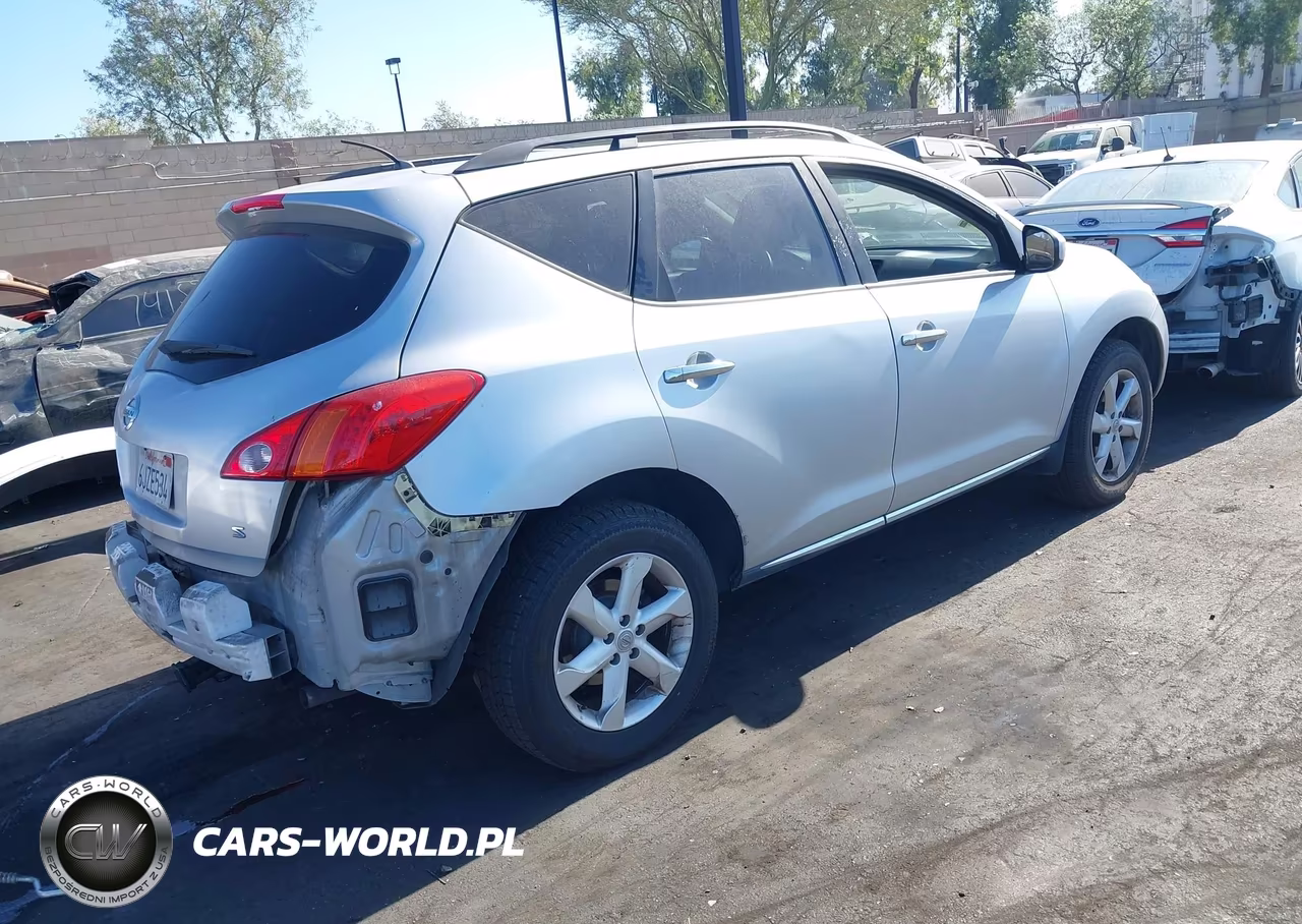 2009 Nissan Murano S VIN:JN8AZ18U69W102005 - 4