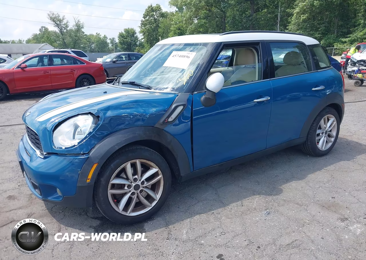2011 Mini Cooper S Countryman VIN:WMWZC3C57BWL80314 - 2