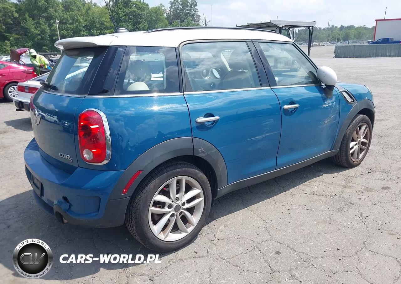 2011 Mini Cooper S Countryman VIN:WMWZC3C57BWL80314 - 4