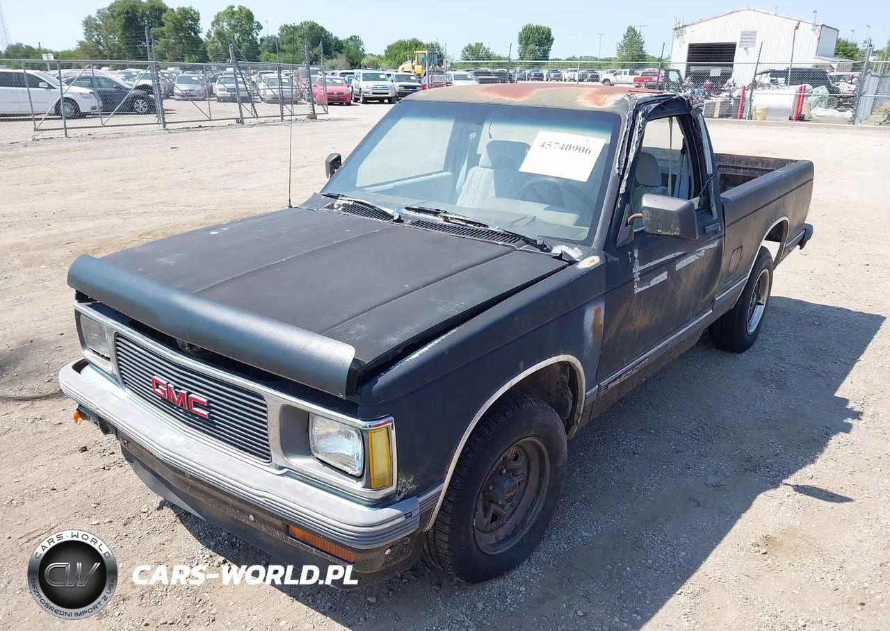 1992 GMC Sonoma VIN:1GTCS14R5N0511880 - 2