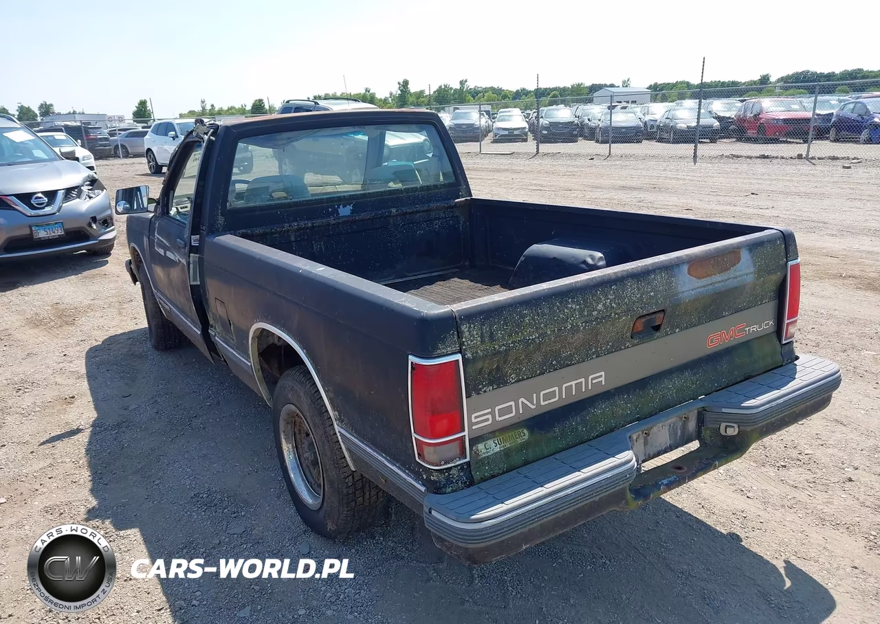 1992 GMC Sonoma VIN:1GTCS14R5N0511880 - 3
